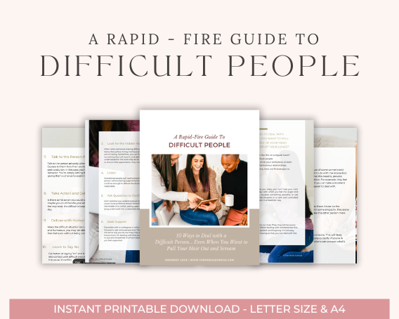 How To Deal With Difficult People PDF