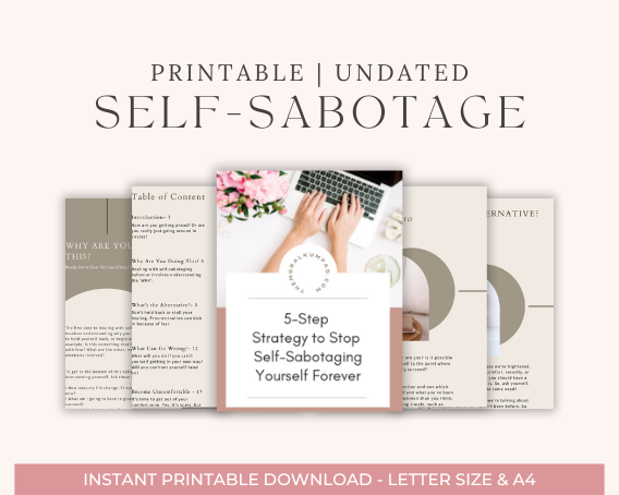 How To Stop Self-Sabotage PDF