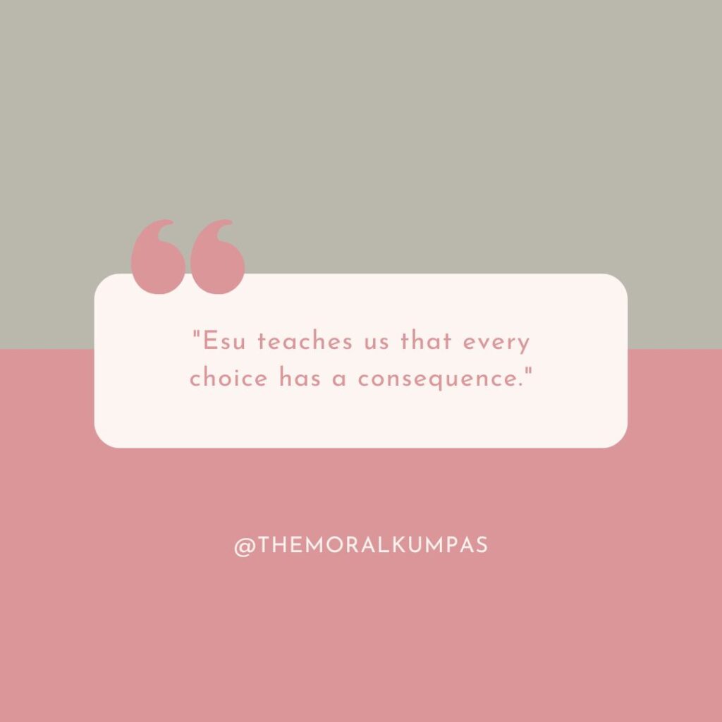 Esu Traps - Quote about making decisions