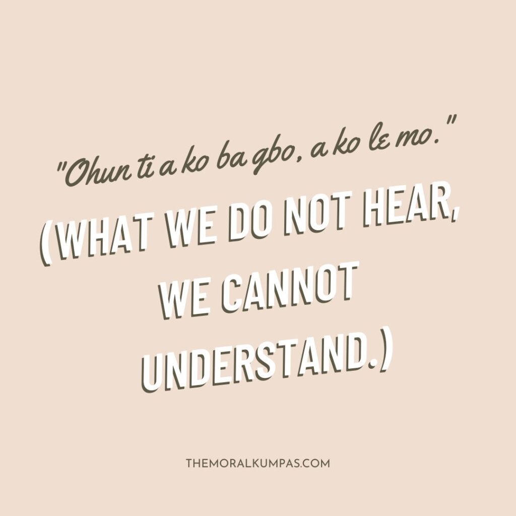 Ifa Wisdom for Resilience Quote