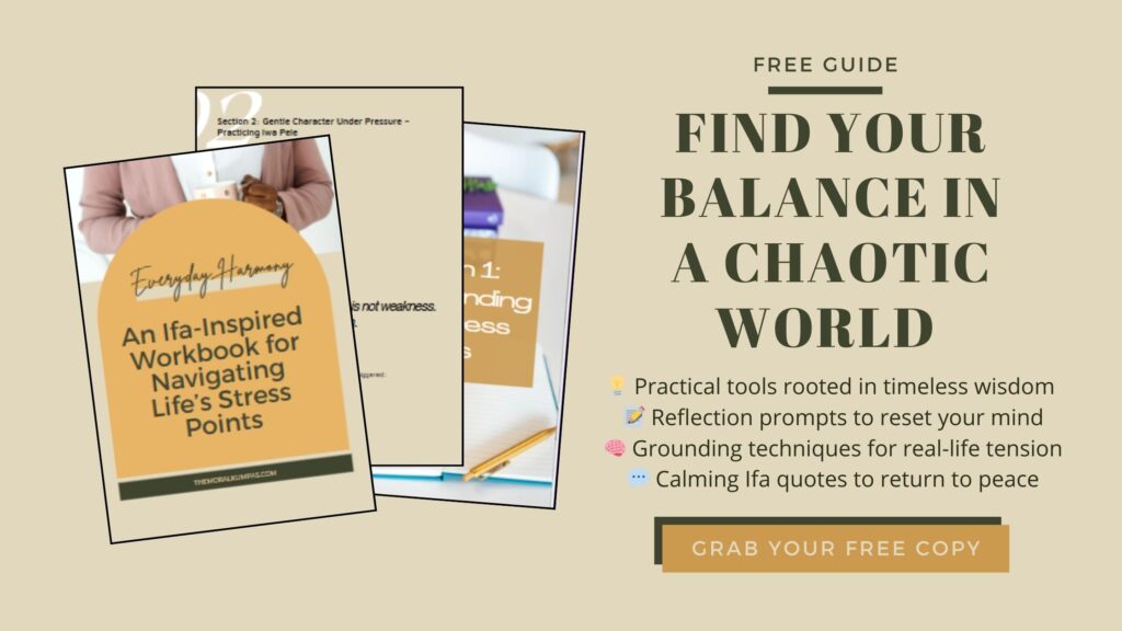 Everyday Harmony – An Ifa-Inspired Workbook for Navigating Life’s Stress Points