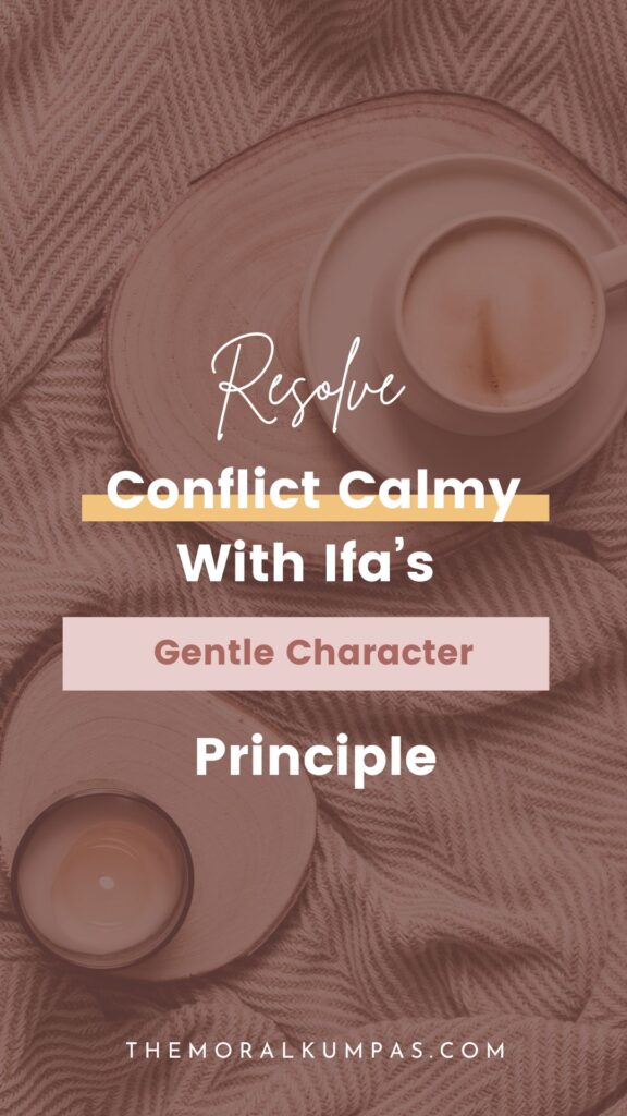 Resolving Conflicts With Calmness