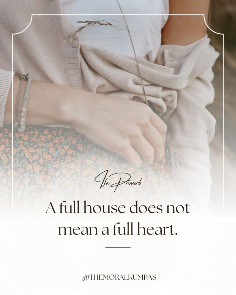 Ifa and minimalism Quote