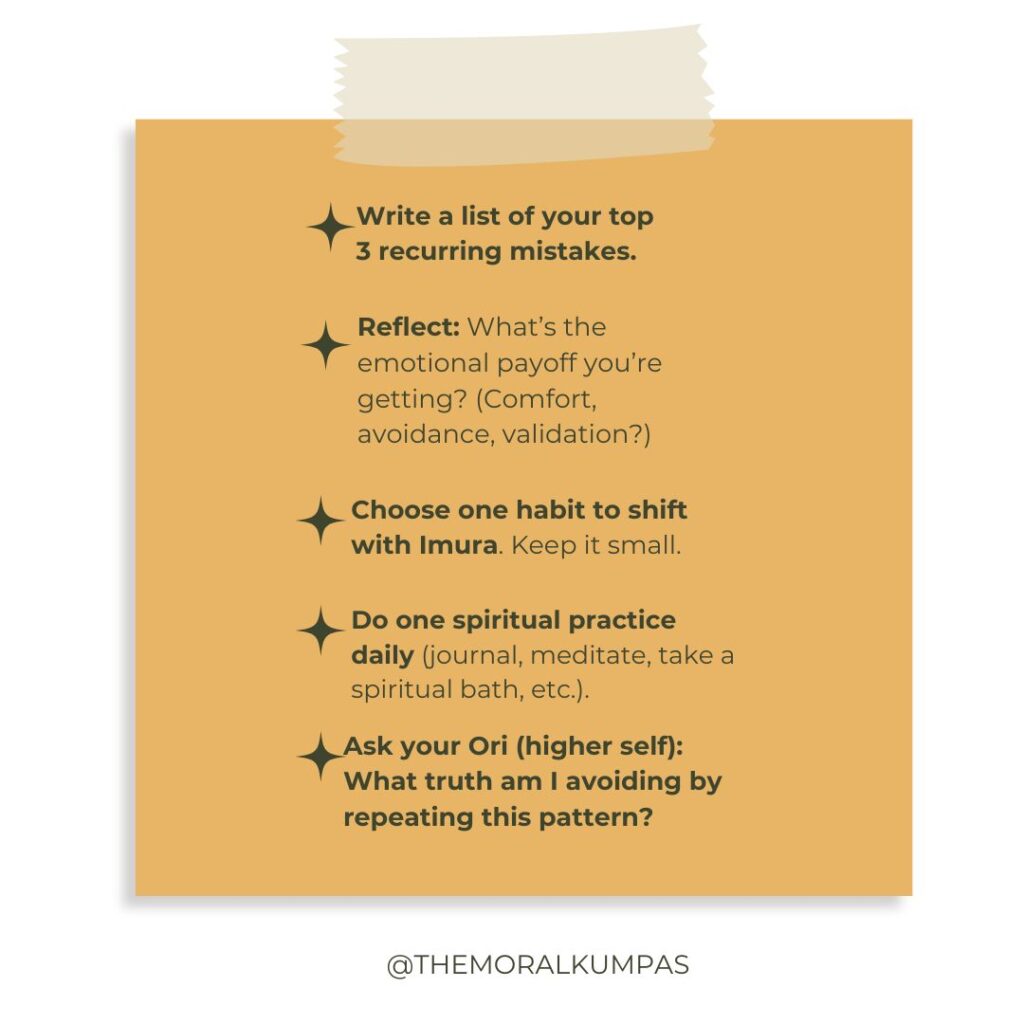Ifa and Self-Sabotage List Post