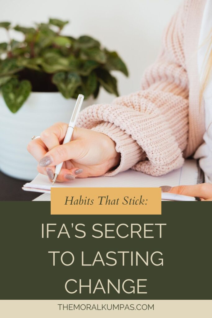 Ifa habits that stick
