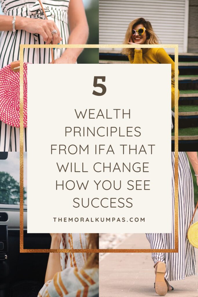 Ifa Principles of Wealth