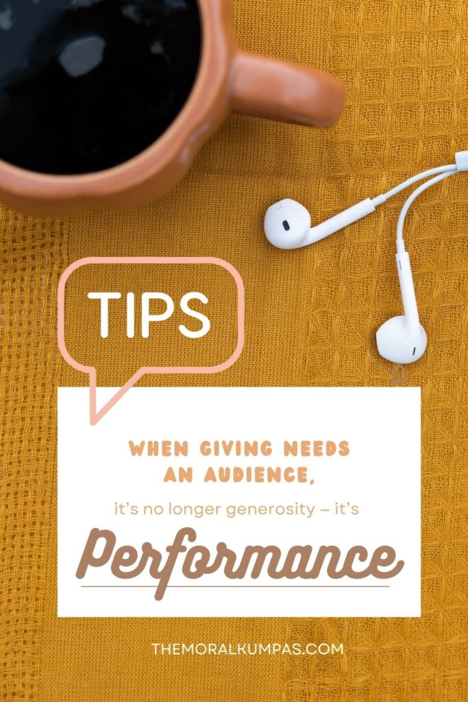 Quiet Generosity Quote